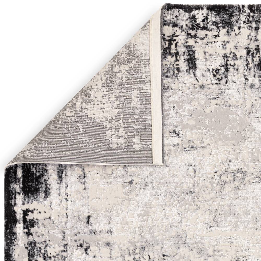 Kuza 200x290cm Border Grey Rug