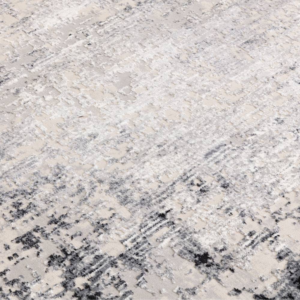 Kuza 066x240cm Border Grey Rug