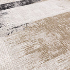 Kuza 200x290cm Lines Beige Rug