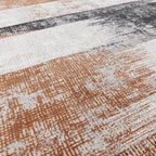 Kuza 120x170cm Lines Terracotta Rug