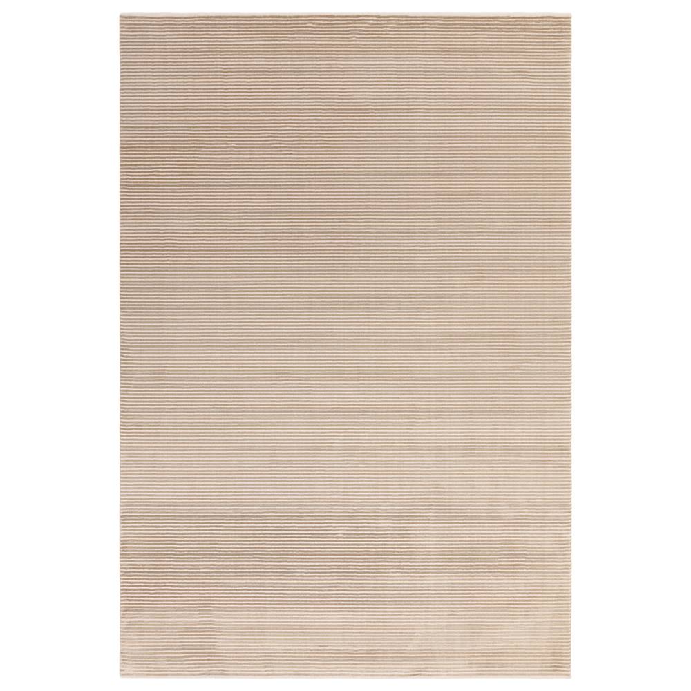 Kuza 200x290cm Plain Stripe Beige Rug