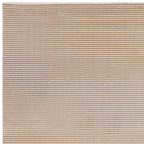 Kuza 200x290cm Plain Stripe Beige Rug
