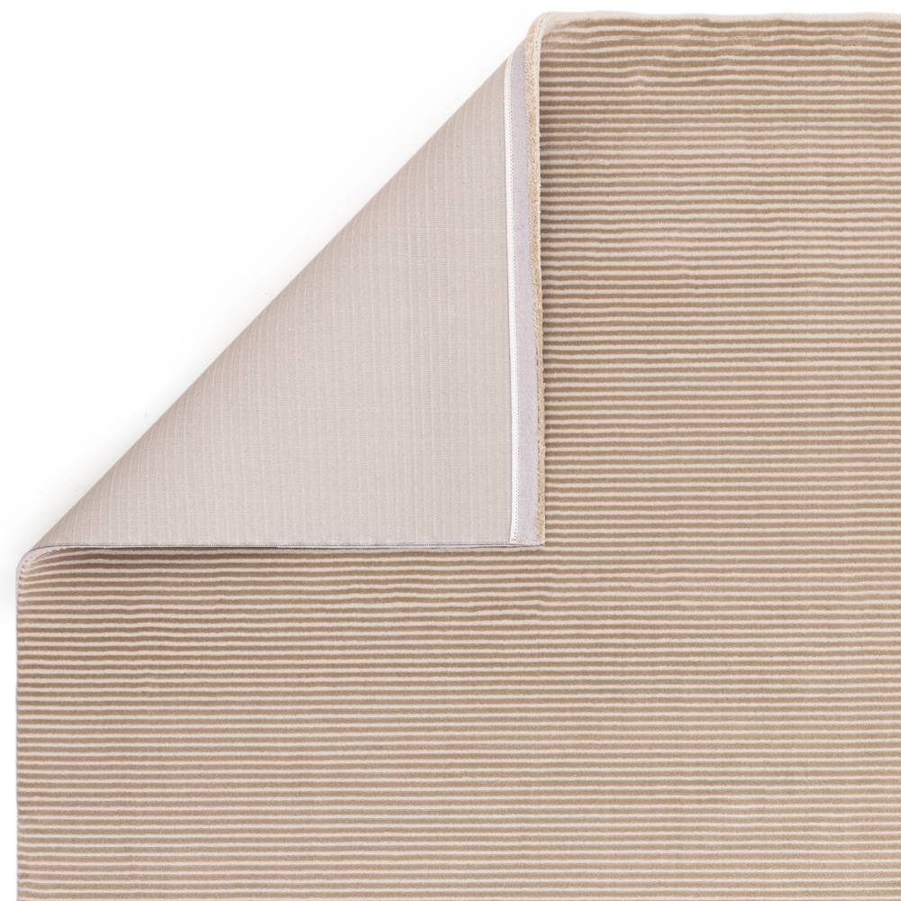 Kuza 200x290cm Plain Stripe Beige Rug