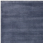 Kuza 080x150cm Plain Stripe Navy Rug