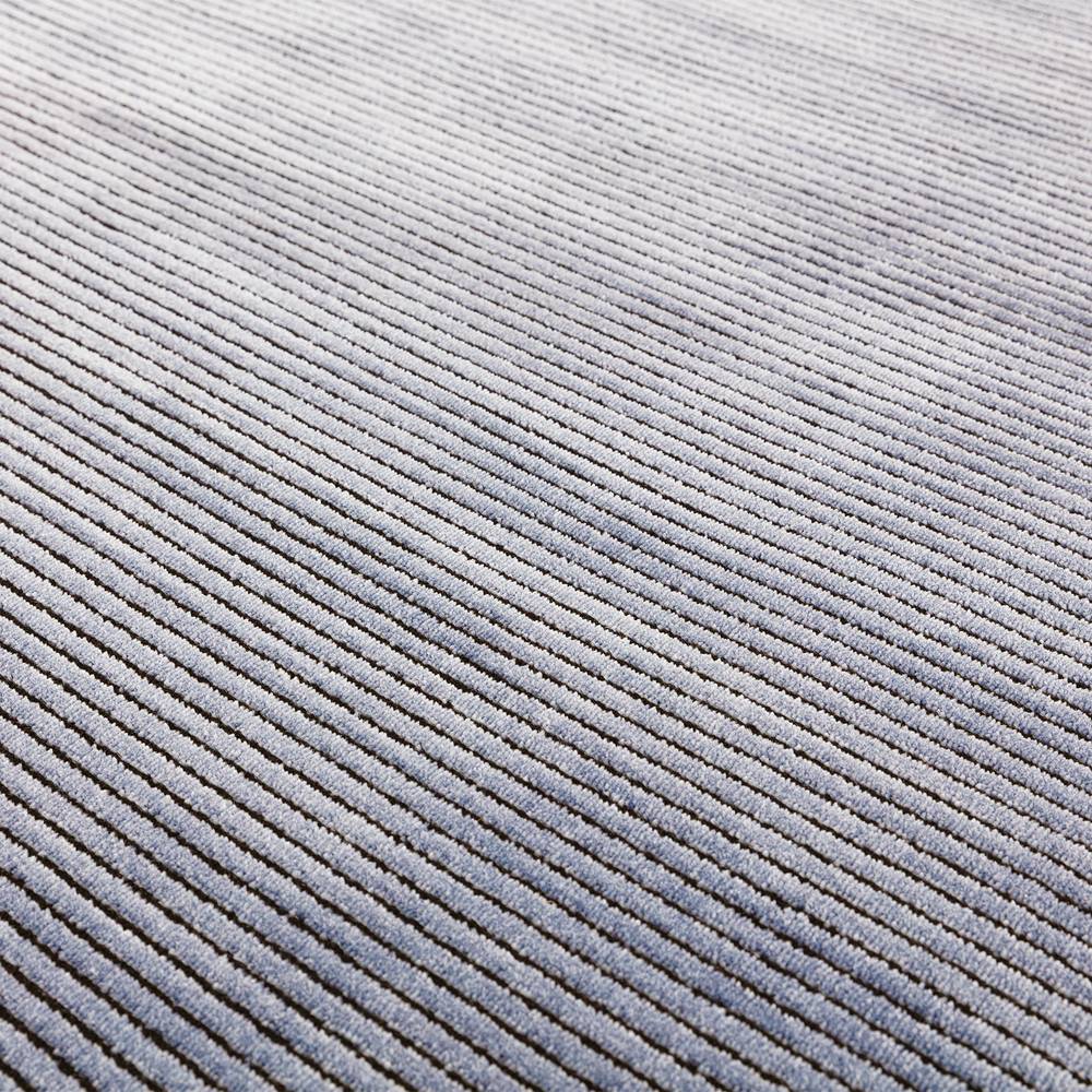 Kuza 160x230cm Plain Stripe Navy Rug