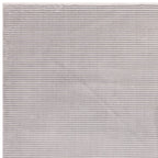 Kuza 080x150cm Plain Stripe Silver Rug