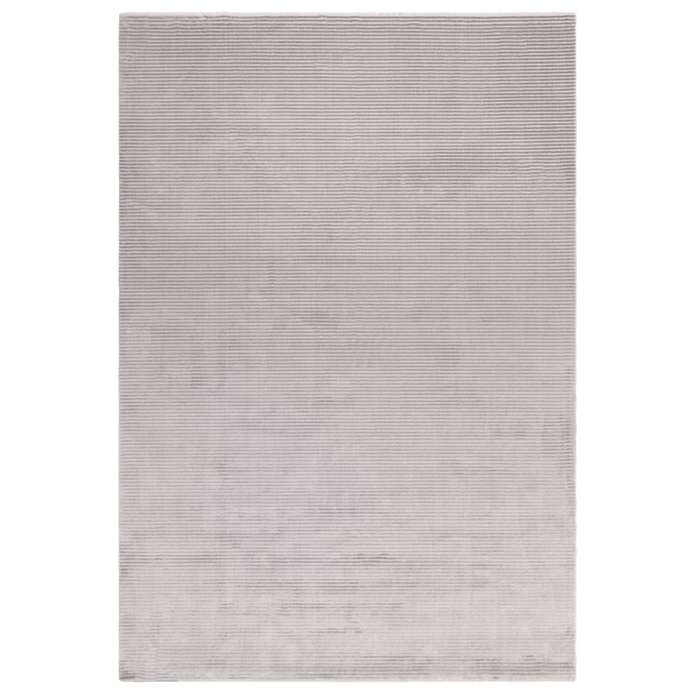 Kuza 080x150cm Plain Stripe Silver Rug