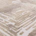 Kuza 080x150cm Portrait Beige Rug