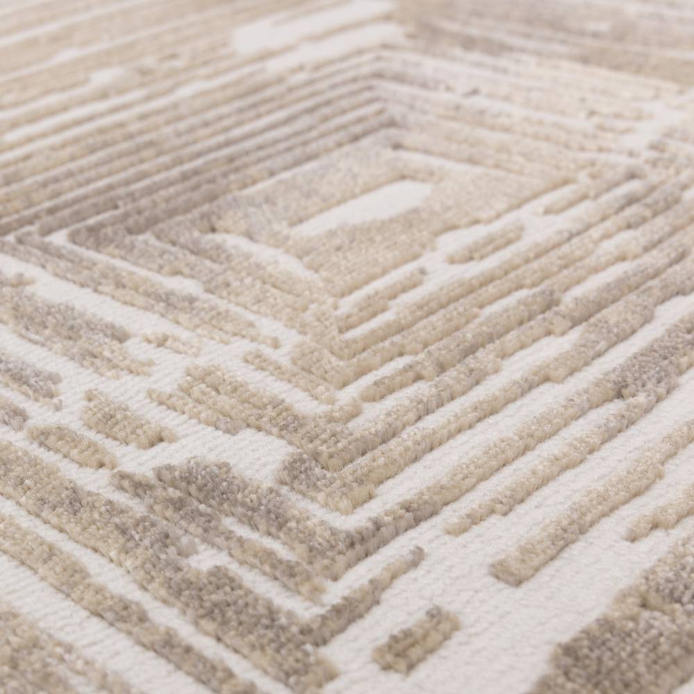 Kuza 080x150cm Portrait Beige Rug