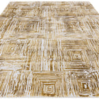 Kuza 120x170cm Portrait Gold Rug