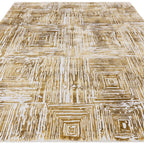 Kuza 240x340cm Portrait Gold Rug
