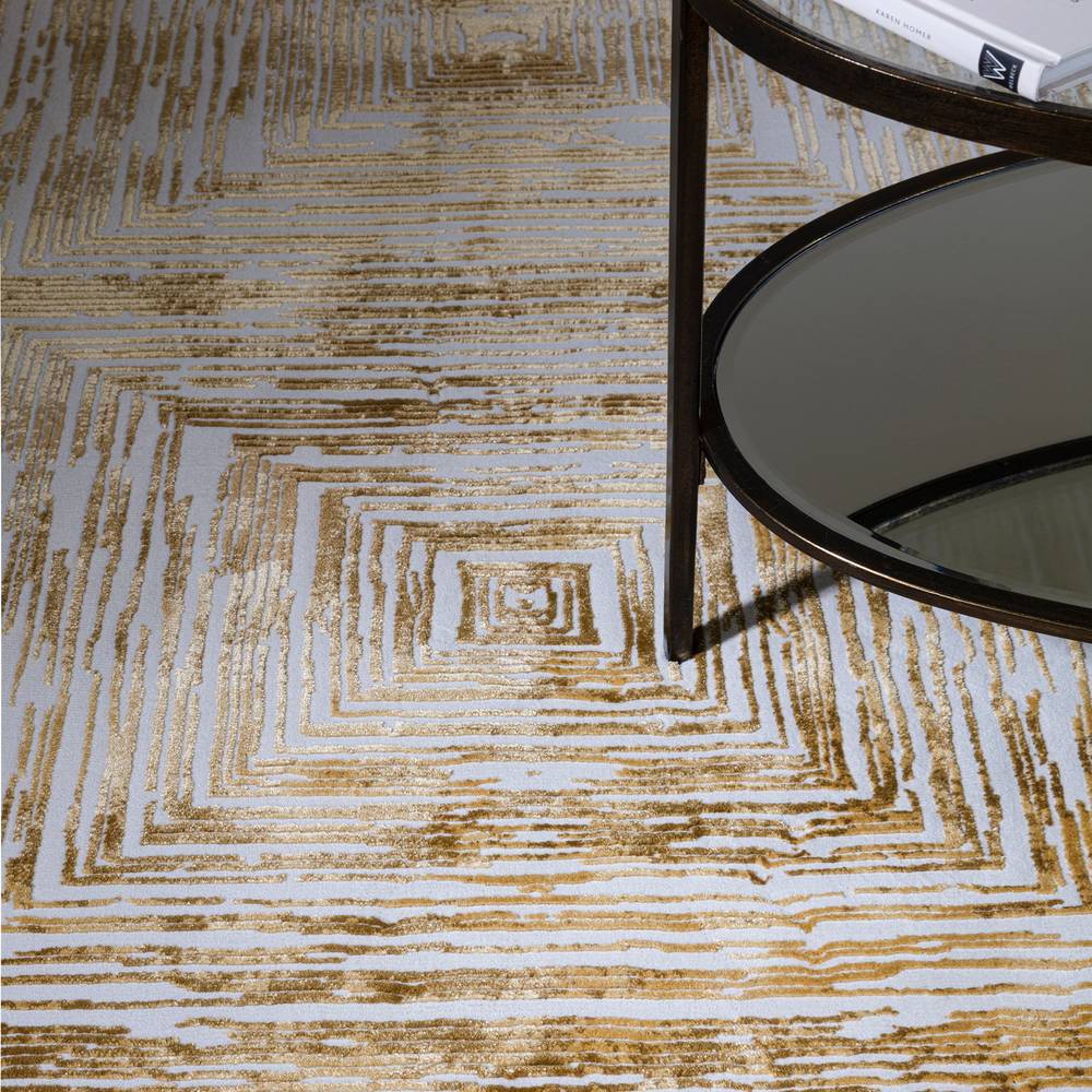 Kuza 200x290cm Portrait Gold Rug
