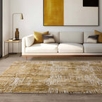 Kuza 240x340cm Portrait Gold Rug