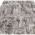 Kuza 080x150cm Portrait Grey Rug