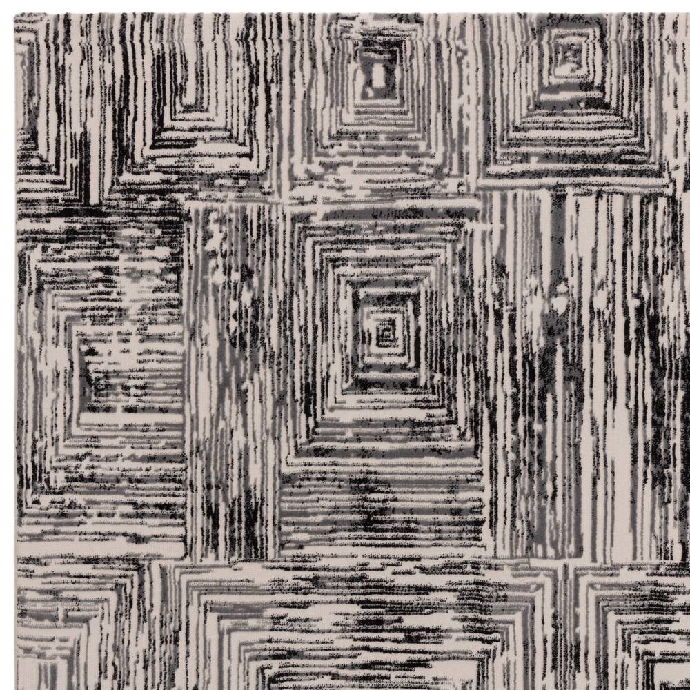 Kuza 080x150cm Portrait Grey Rug