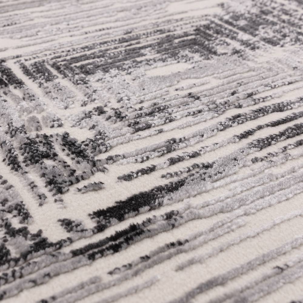 Kuza 240x340cm Portrait Grey Rug