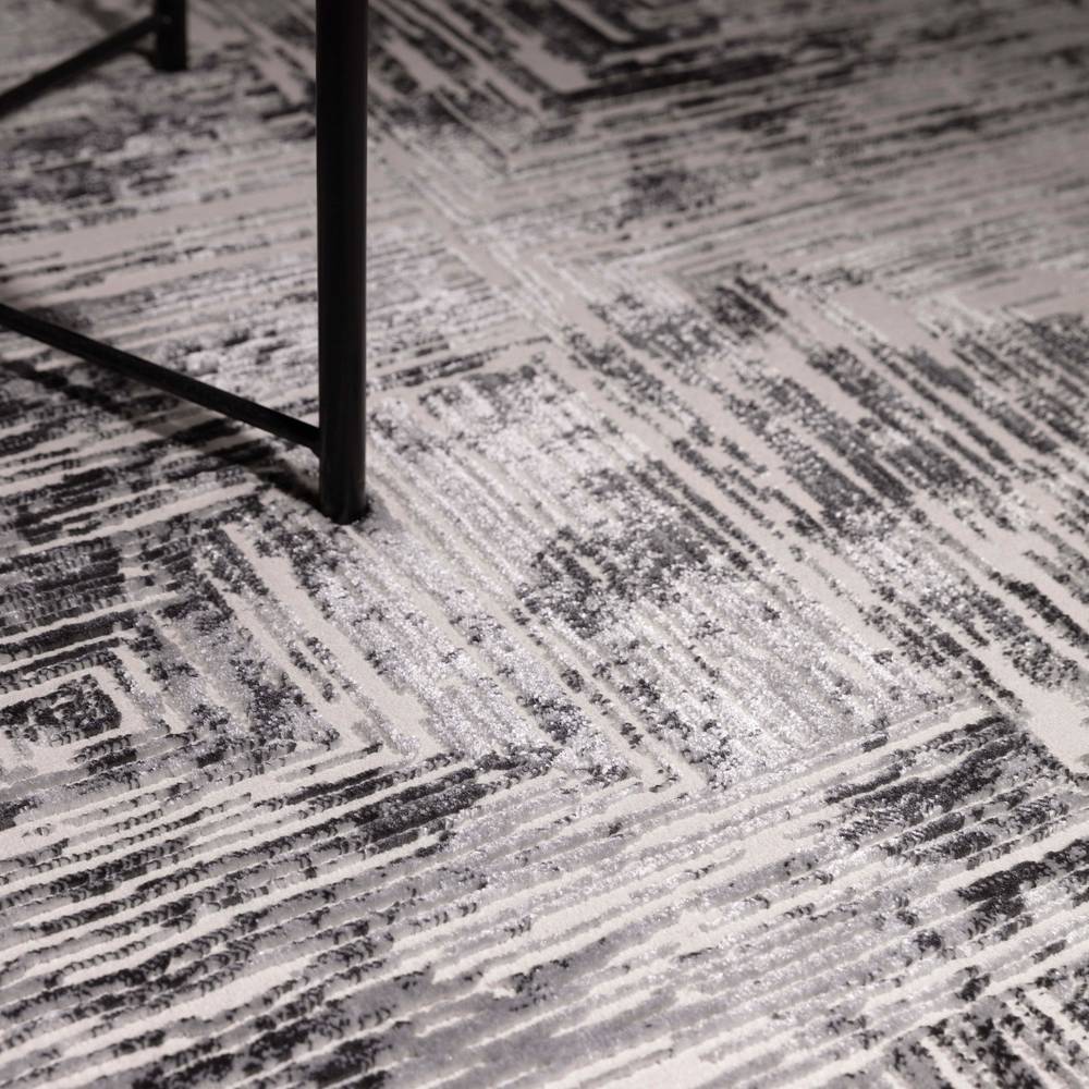 Kuza 200x290cm Portrait Grey Rug