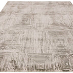 Kuza 120x170cm Portrait Khaki Rug