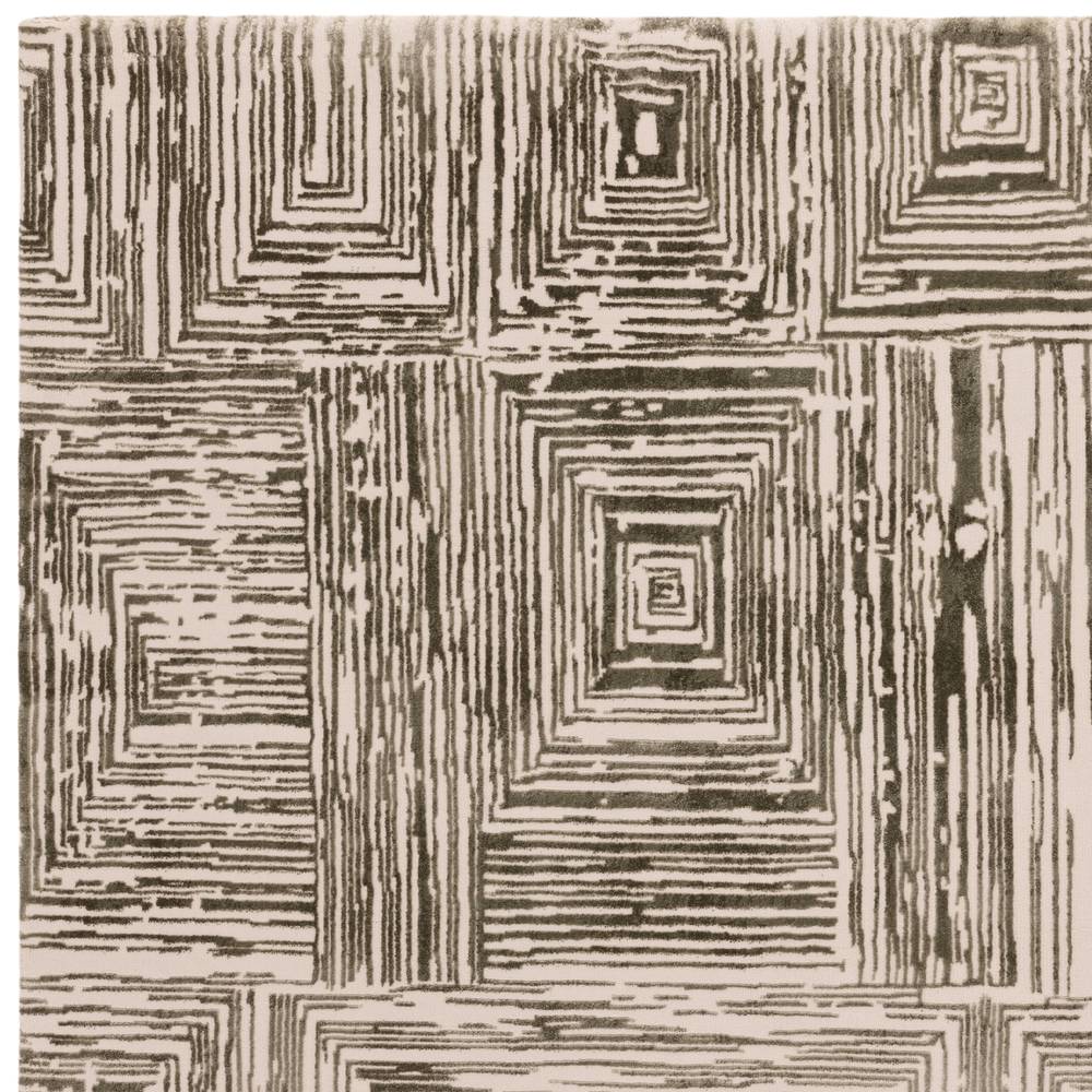 Kuza 120x170cm Portrait Khaki Rug