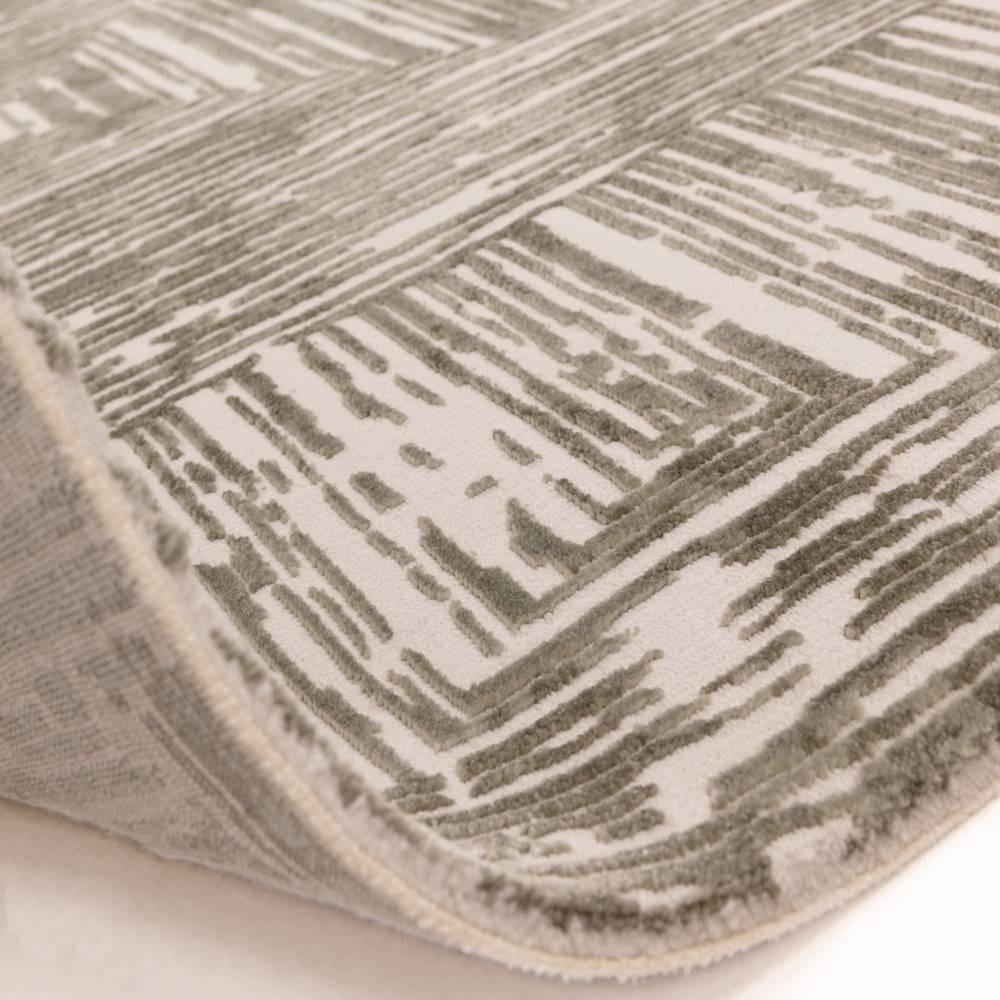 Kuza 200x290cm Portrait Khaki Rug