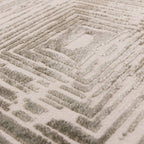 Kuza 120x170cm Portrait Khaki Rug