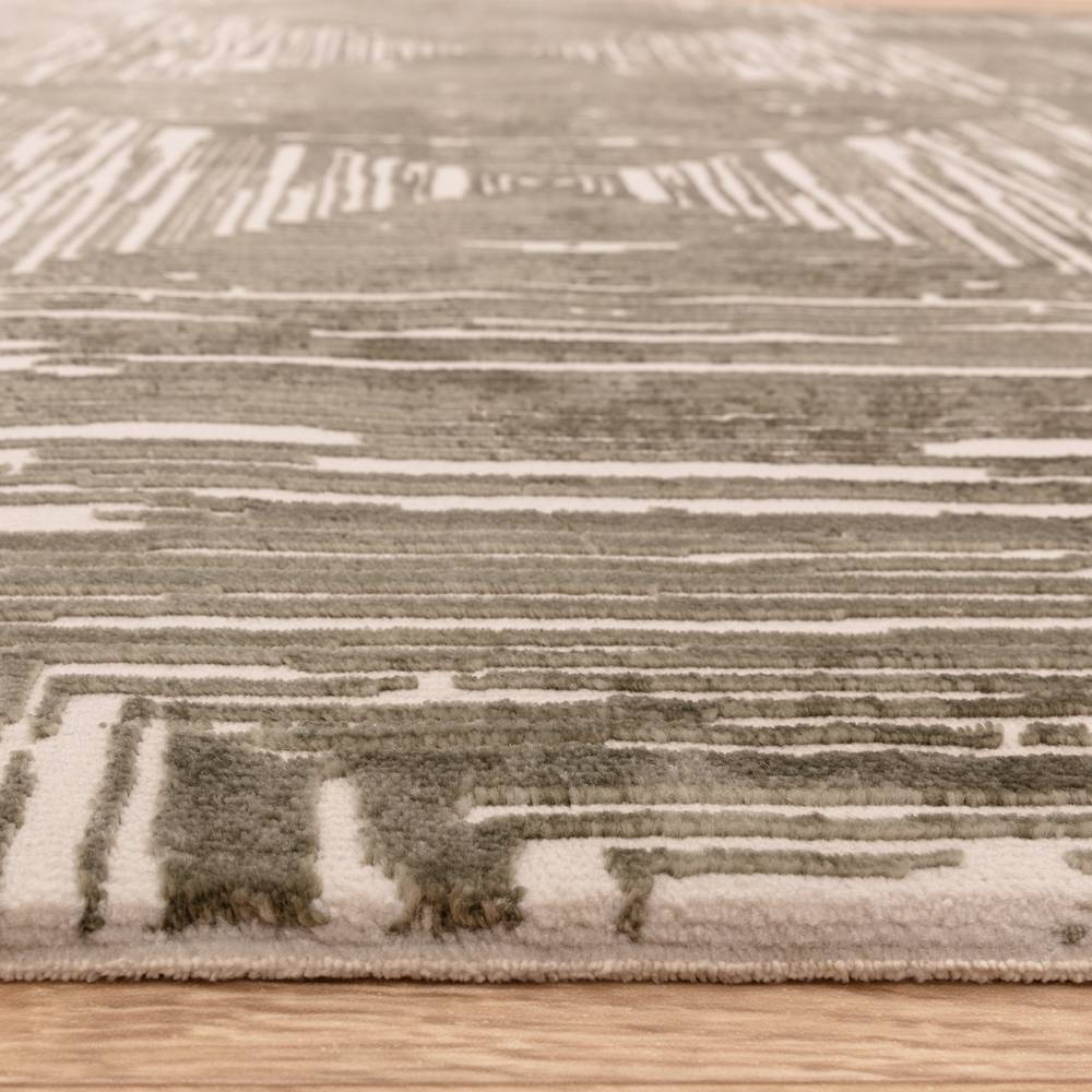 Kuza 200x290cm Portrait Khaki Rug