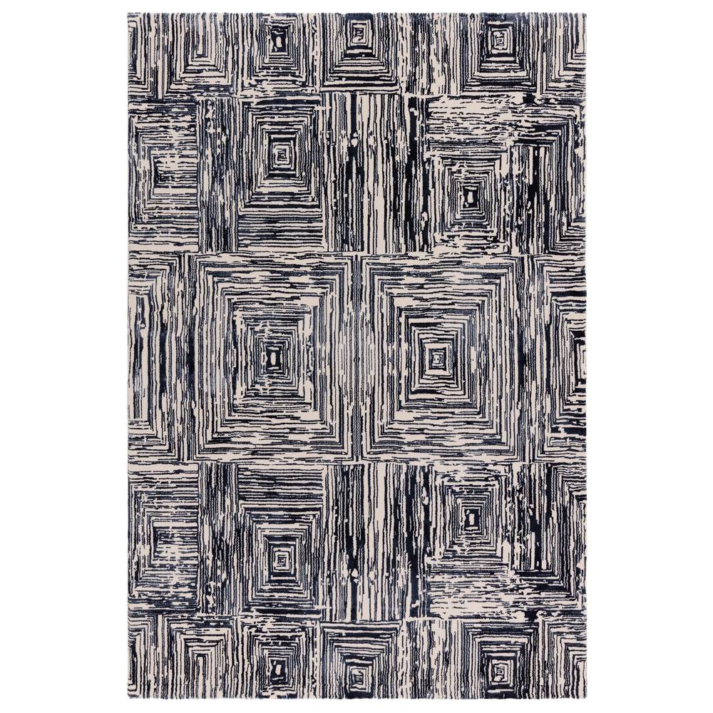 Kuza 160x230cm Portrait Navy Rug