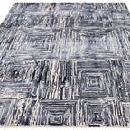 Kuza 120x170cm Portrait Navy Rug