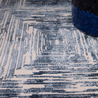Kuza 120x170cm Portrait Navy Rug