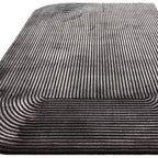 Kuza 120x170cm Shape Black / Charcoal Rug