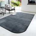 Kuza 120x170cm Shape Black / Charcoal Rug