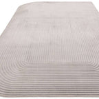 Kuza 120x170cm Shape Silver / Grey Rug
