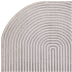 Kuza 160x230cm Shape Silver / Grey Rug