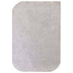 Kuza 200x290cm Shape Silver / Grey Rug