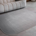 Kuza 200x290cm Shape Silver / Grey Rug