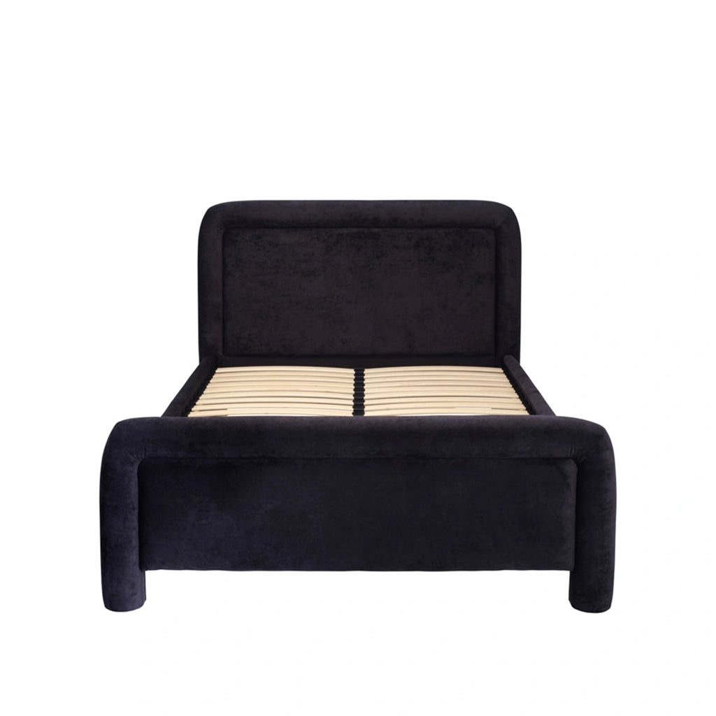 Leonnie Black King Size Bed (3 Packs)