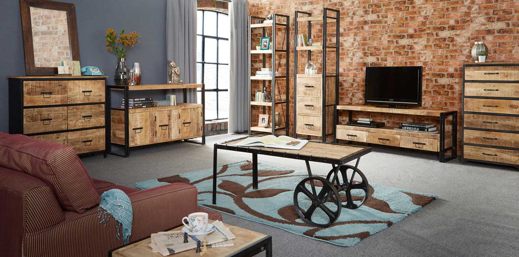 Ironbridge Industrial Cart Coffee Table
