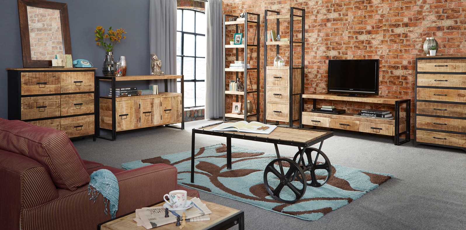 Ironbridge Industrial Cart Coffee Table