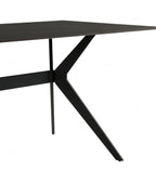 Livia Dining Table Black Sintered Stone