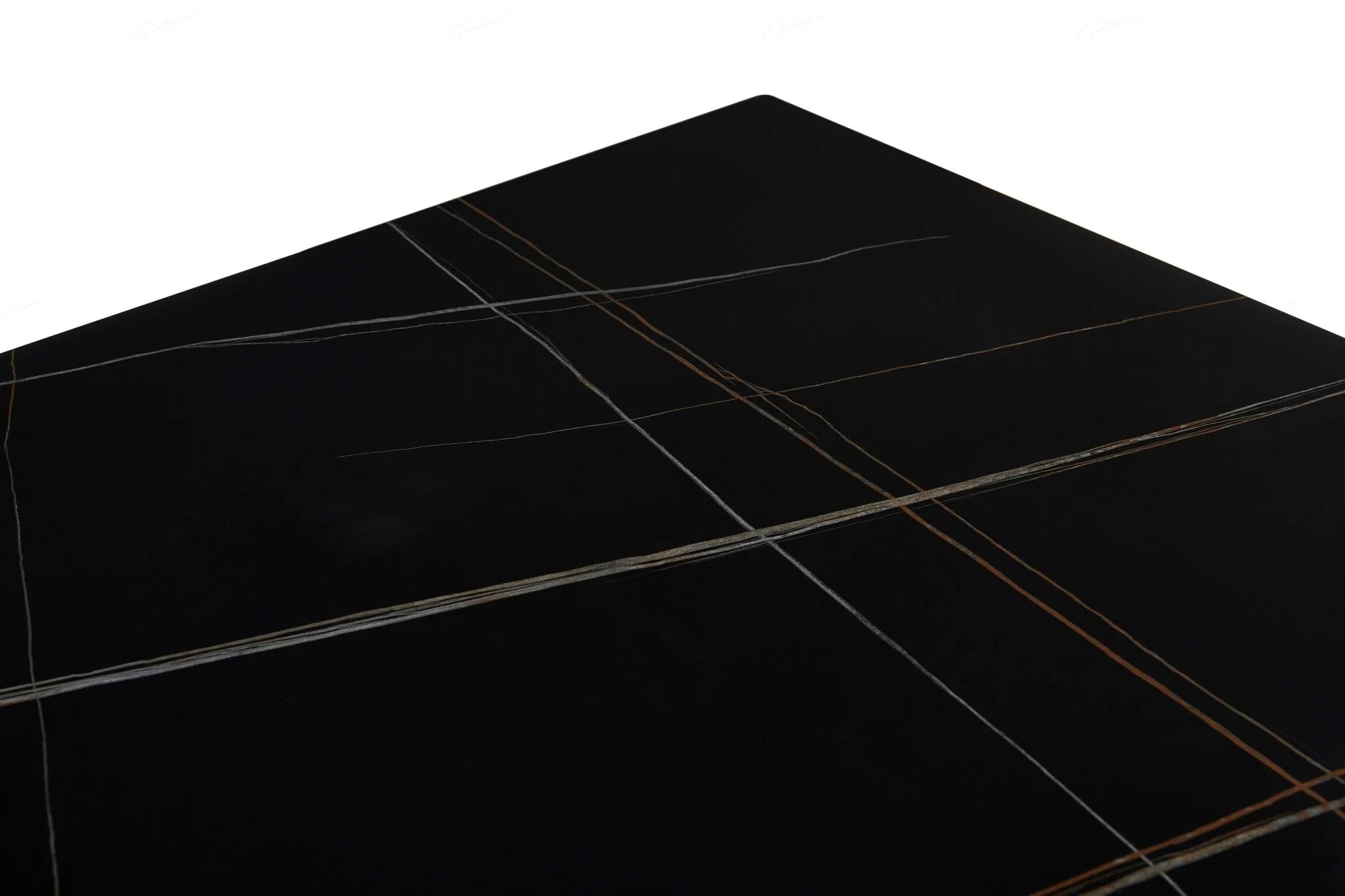 Livia Dining Table Black Sintered Stone