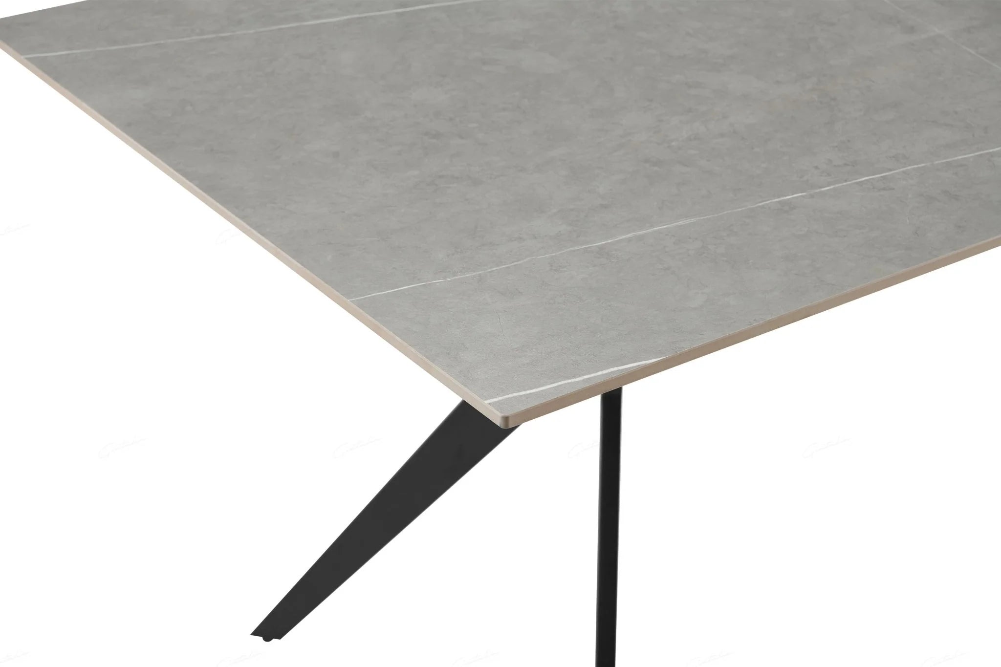 Livia Dining Table Grey Sintered Stone