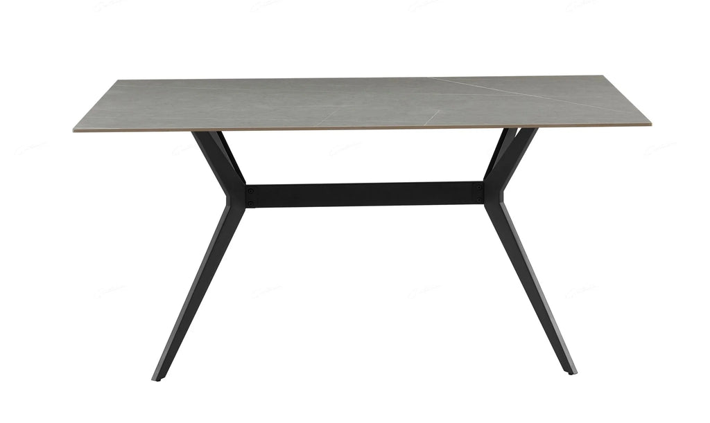 Livia Dining Table Grey Sintered Stone