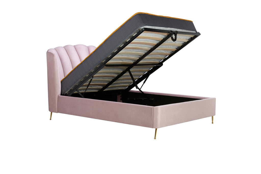 Lottie King Ottoman Bed