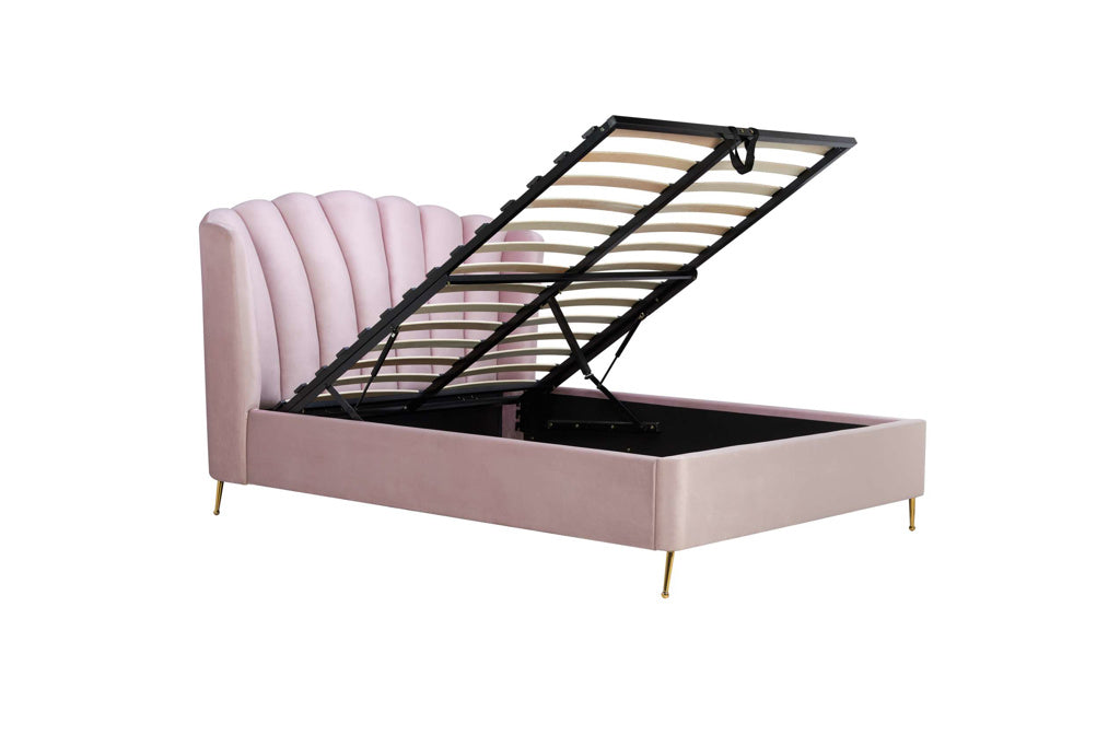 Lottie King Ottoman Bed