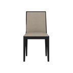 Lotus Dining Chair Wenge Beige (Sold In Pairs)