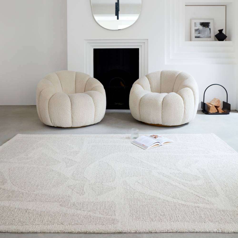 Loxley  120x170cm Chalk Rug