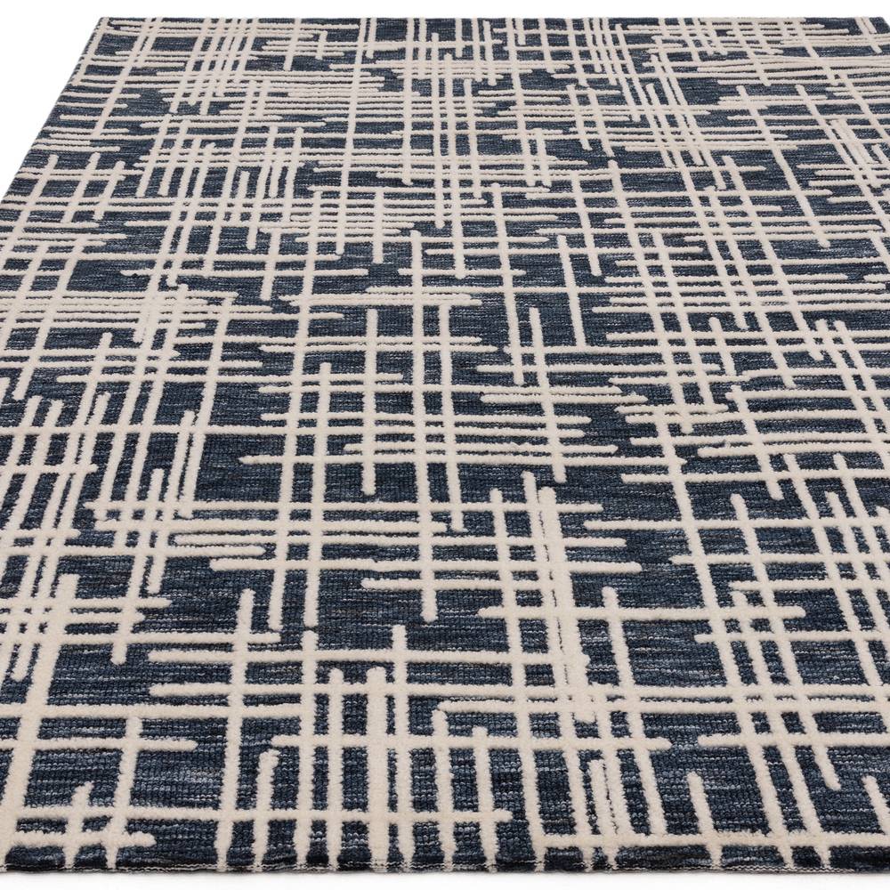 Mason 120x170cm Blueprint Rug Rug