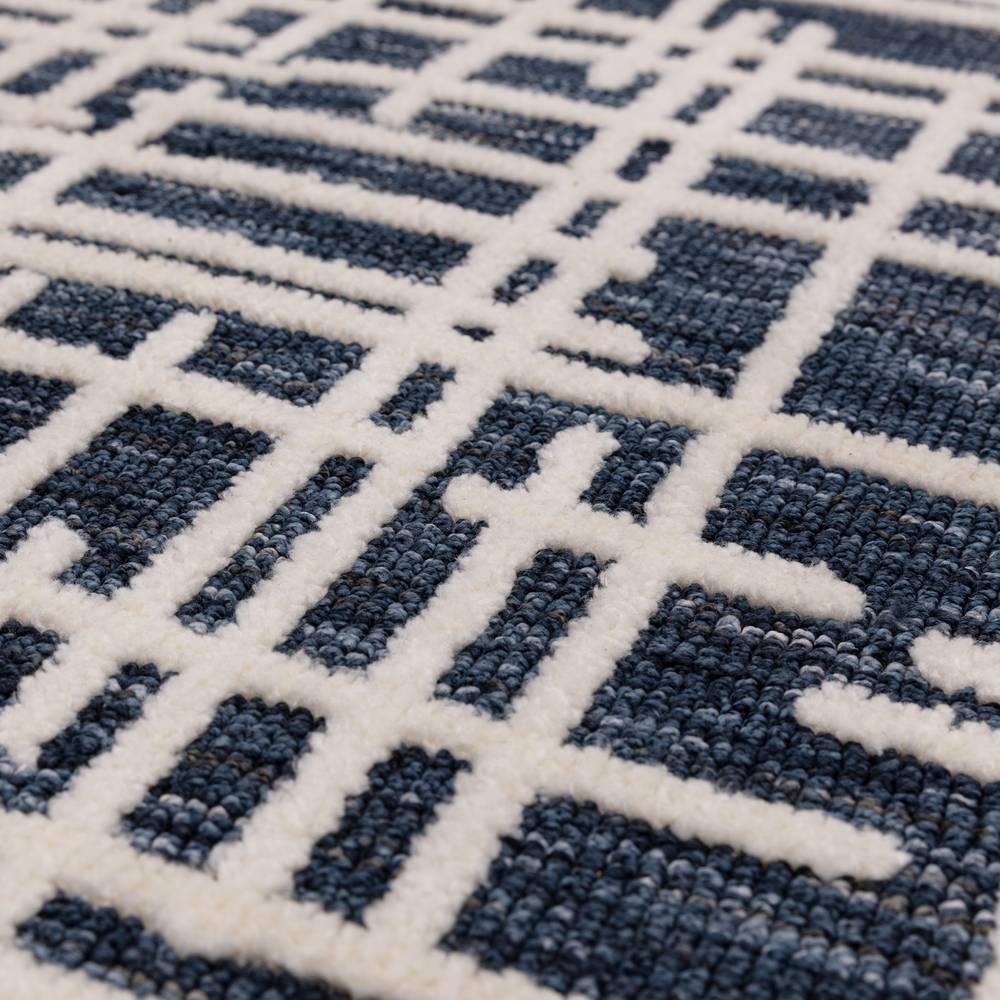 Mason 120x170cm Blueprint Rug Rug