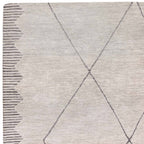 Mason 200x290cm Diamond Grey Rug