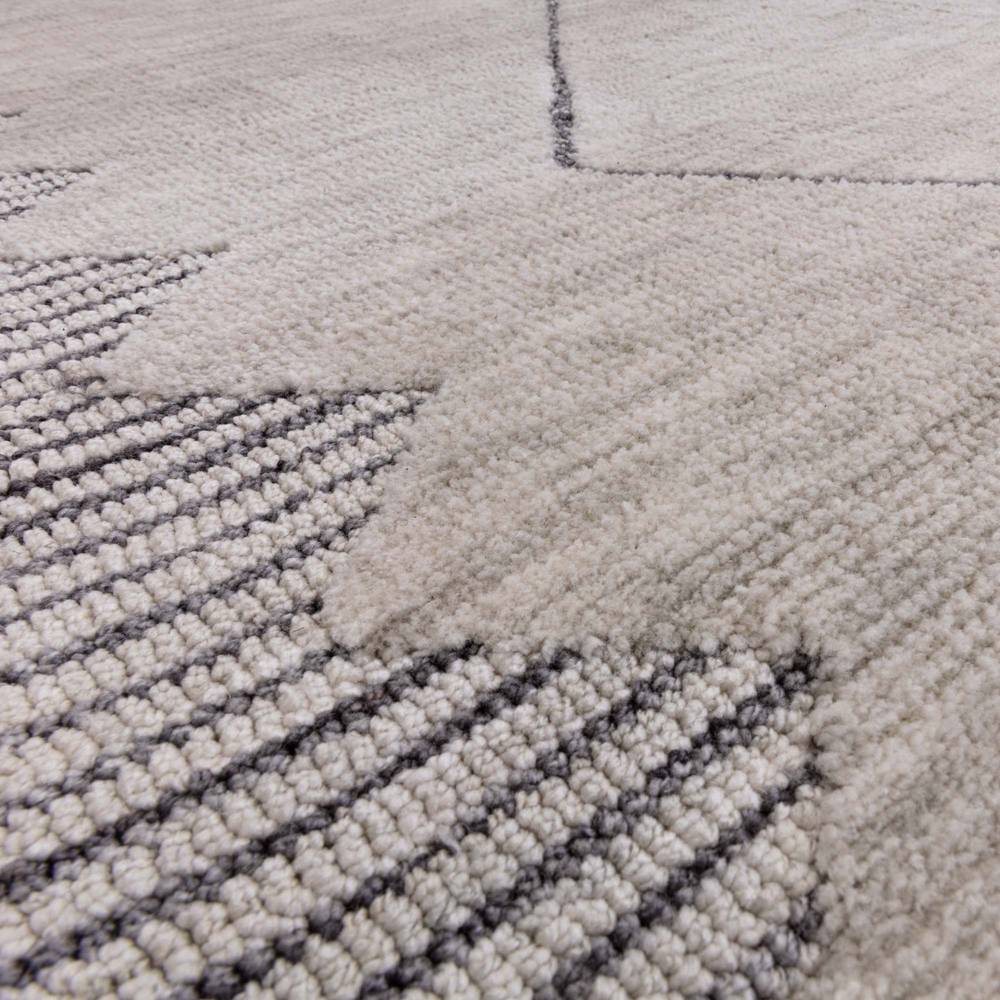 Mason 200x290cm Diamond Grey Rug